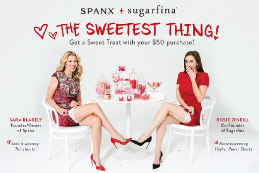 Something sexy and sweet with SPANX and sugarfina for Valentine’s Day