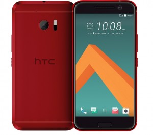 HTC10 -- Camellia Red. Take advantage of the special $100 OFF offer on new colors, which is valid now through August 31, 2016, while supplies last (limited 4 discounted HTC 10 smartphones per customer). *Photo courtesy of HTC, used with permission.